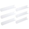 NIUBEE Acrylic Record Rack, Wall Mounted, LP Album Cover Stand,