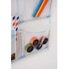 Saki Wall Pocket, Clear, Size: W11.8 x H22.6 inches (300