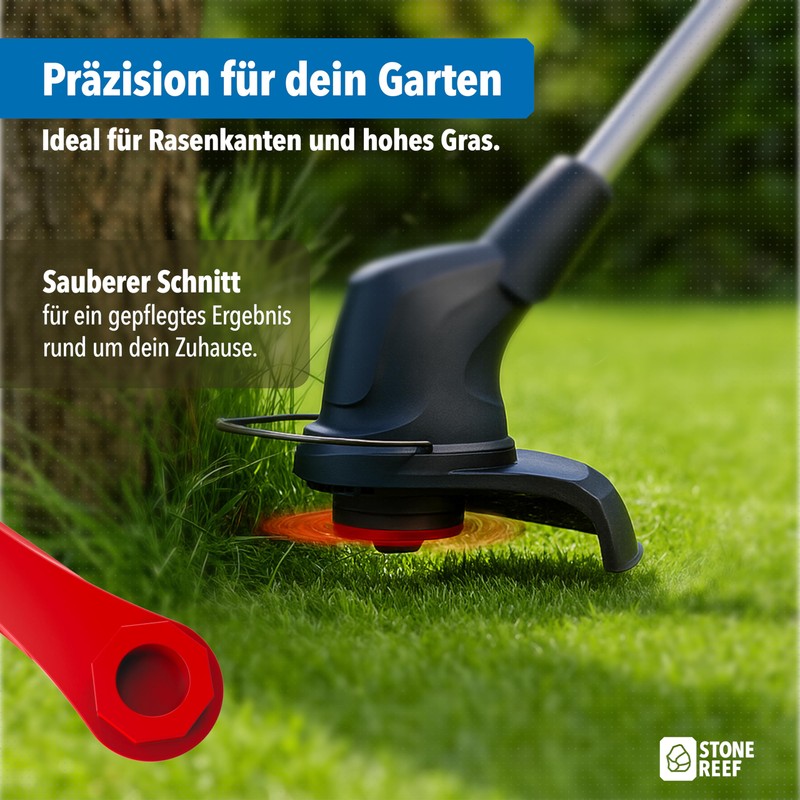 50 x Grass Trimmer Replacement Blades Compatible with Gardena Trimmer