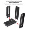 EaxanPic Aluminum L Bracket Vertical Horizontal Switching Quick Release Plate