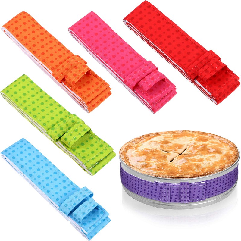 Patelai Patelai 6 Pieces Colorful Baking Even Strips - Cake