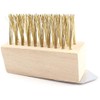 SENRISE Patio Weed Wire Brush Broom for Cleaning Block Paving/Patios
