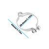 YINETTECH 2Pcs 28.6mm Bicycle Cable Clamp Stainless Steel Wire Fixed
