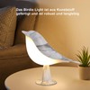 Danolt Bird Bedside Lamp Without Cable, Bedside Lamp Touch Dimmable,