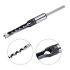 sourcing map Square Hole Drill Bit for Wood 10mm Hollow