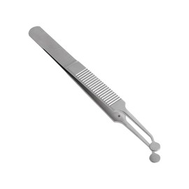 iplusmile Meibom Stainless Steel Tweezers Eyelid Massage Tweezers Microscope Ophthalmic Instrument Tool