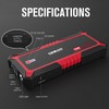 GOOLOO Upgraded GP3000 Jump Starter 3000A Peak Car Starter 12V