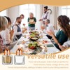 50 Pack Mini Salt and Pepper Shakers Bulk 0.5 Oz,
