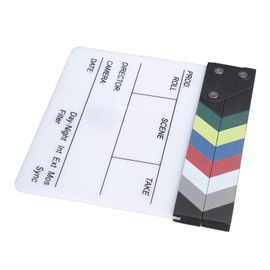 jerss Director Flap Film Flap Easy Writing for Photography (20 x 19.5 cm / 7.87 x 7.68 inches)