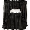 The_Curtain_Shop Stacey Solid Swag Pair 60Wx38L Black