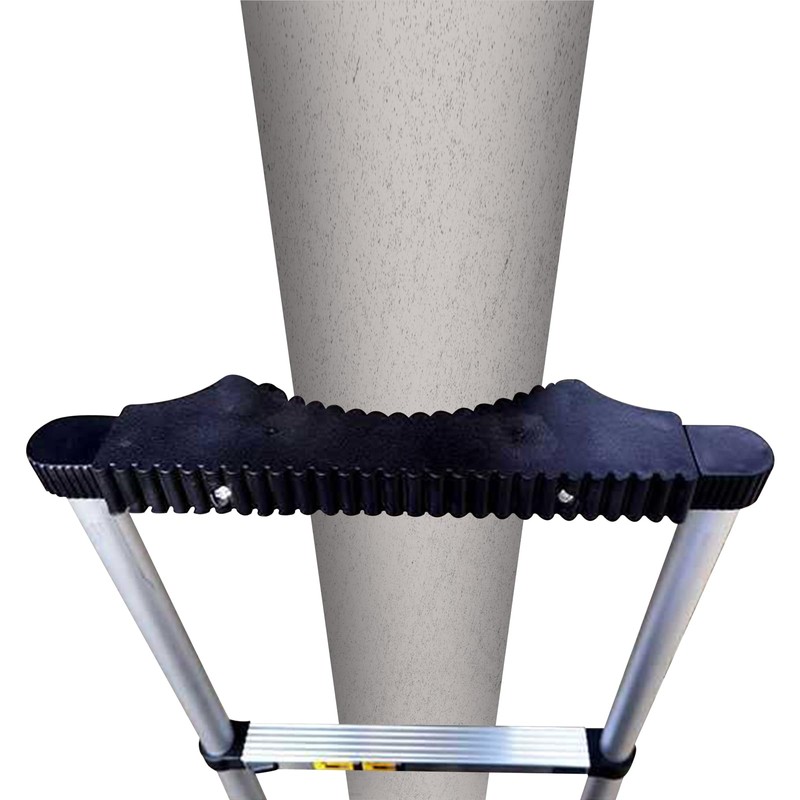 Ladder Stabilizer with Strap and Screws, Rubber Steep Ladder Accessory