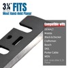 16 PCS Planer Blades 3-1/4 Inch Compatible with DeWalt DW680,