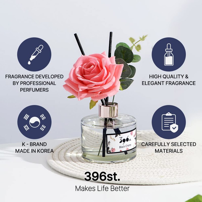 396 st. Rose Flower Reed Diffuser, Red Rose(Also Known as