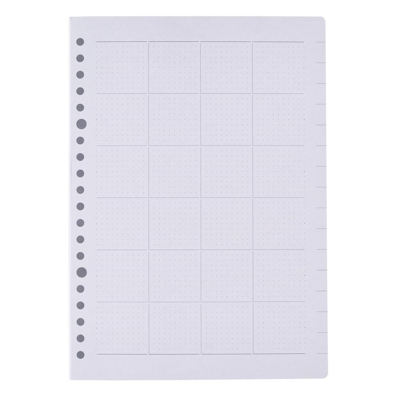 NTK1121 NOLTY Notebook, A5, Monthly, Date Free, Kukuru Square