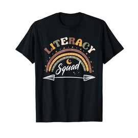 Literacy Squad Reading Teacher Interventionist Specialist T-Shirt