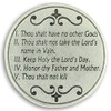 Ten Commandments 2 Sided Pocket Token Gift Charm Coins 1.2"