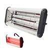 EQCOTWEA Handheld Infrared Paint Curing Lamp, 1200W Short-wave Infrared Paint