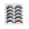 5 Pairs False Eyelashes Natural Fake Eyelashes Fluffy Hand-made Eyelashes