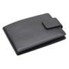 Esquire Logo Card Holder Leather 10,5 cm schwarz