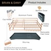 BRIAN & DANY Aluminum Dish Drying Rack, Dish Racks for