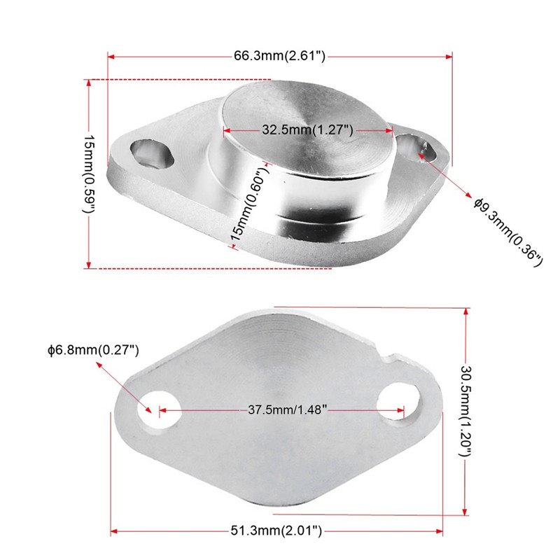EGR Blanking Plate Kit Accessories Replacement for Land Rover Discovery