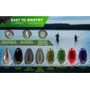 Reaction Tackle Tungsten Flipping Weights Sinkers - 1-1/4 June Bugs