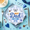 Happy Father's Day Paper Napkin, 80PCS Father's Day Napkins Disposable
