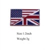 British and American Friendship Flag Brooch United Kingdom of Great