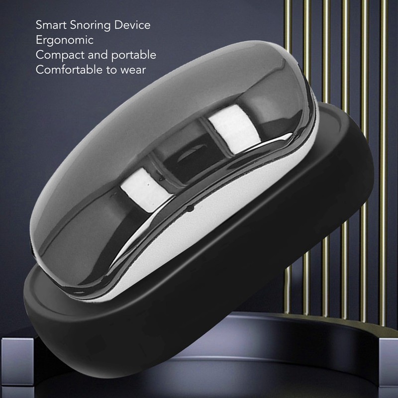 Smart Throat Snoring Device with Magnetic Patch Pulse Massage Relieve