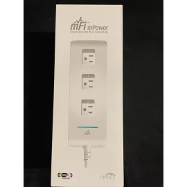 Ubiquiti Networks NEW - Ubiquiti Networks MPOWER mFI 3-Port Power Wi-Fi Smart Power Strip