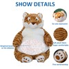 ronivia Tiger Weighted Stuffed Animals, 17" 3.5 lbs Weighted Tiger