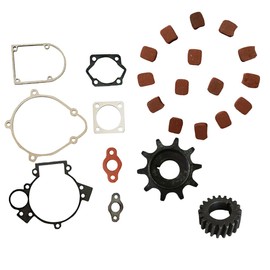 jtfrkope Replacement Parts for Machine Gear Set &Square Clutch Pads 49cc 66cc 80cc 2 Stroke Motorized Bicycle Bike