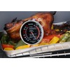 SUNARTIS - Bratenthermometer mit Antihaftbeschichtung | Hochwertiges Edelstahl Bratenthermometer. Fleischthermometer