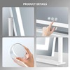 Gvnkvn Lighted Makeup Mirror, Hollywood Vanity Mirror with Lights, Three