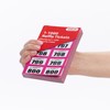 evelay Cloakroom Raffle 1-1000 Tombola Draw Tickets Numbered Pink