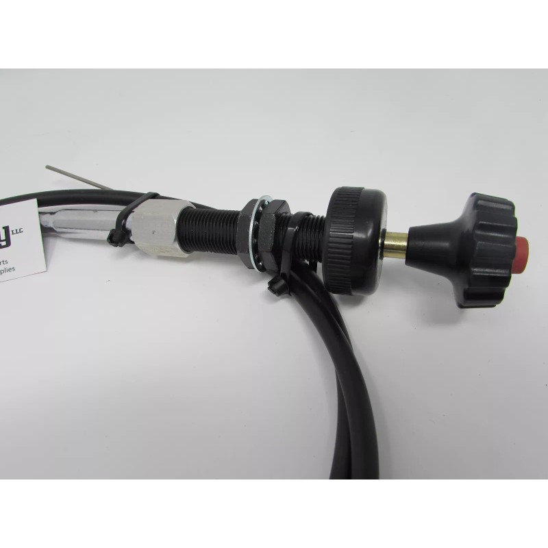 R&LSUPPLY NEW 15FT UNIVERSAL LOCKING VERNIER THROTTLE CABLE EQUIPMENT TRUCK