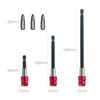 Drill Bit Extension, 3 Pcs Drill Extension Bit Holder 2.4"