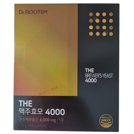 Dr. Rootem THE Brewer's Yeast 4000 (4.5g x 60 sticks) / 닥터 루템 THE 맥주효모 4000 (4.5g x 60스틱)