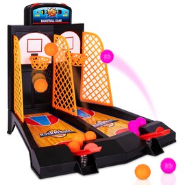 ArtCreativity Mini Basketball Games, Basketball Toys, Tabletop Game for Kids and Adults, Desk Games for Office, Best Basketball Gifts Idea for Boys, Girls, and Adults
