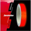 siviwonder Decorative Strips Red Reflective Reflective Sticker 20 mm Length