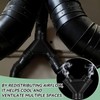 Landhoow 3 Way Duct Splitter Exhaust Pipe Splitter Y Connector