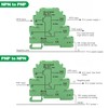 Telituny Signal Converter MRI-24TR/INV NPN PNP Signal Converter PLC Sensor
