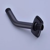 TRUSTMI 6-Inch Shower Arm with Flange, Solid Stainless Steel, Wall