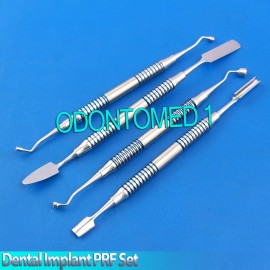 ODM Dental Implant Prf Set of 4 Instruments Kit Surgical Surgery Compactor Carrier