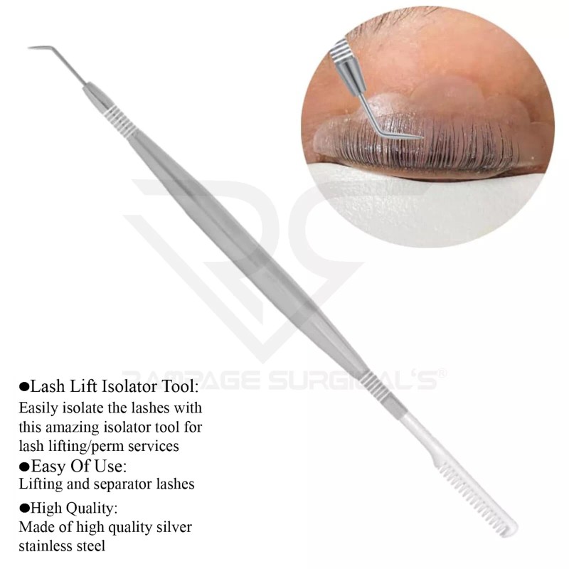 RS Eyelash Comb Lifting Needle 6.8'Beauty Makeup Tool for Separating