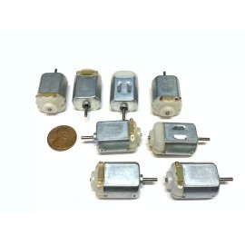 endlessparts 8 Pieces Miniature small mini micro motor car robot diy dc 3v 5v 4.5v truck B6