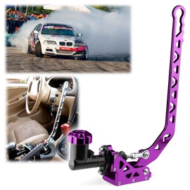 EZAUTOWRAP Purple Hydraulic Racing Hand E Brake with Oil Tank Drift Rally Drifting HandBrake with Oil Tank Aluminium Lever HB11