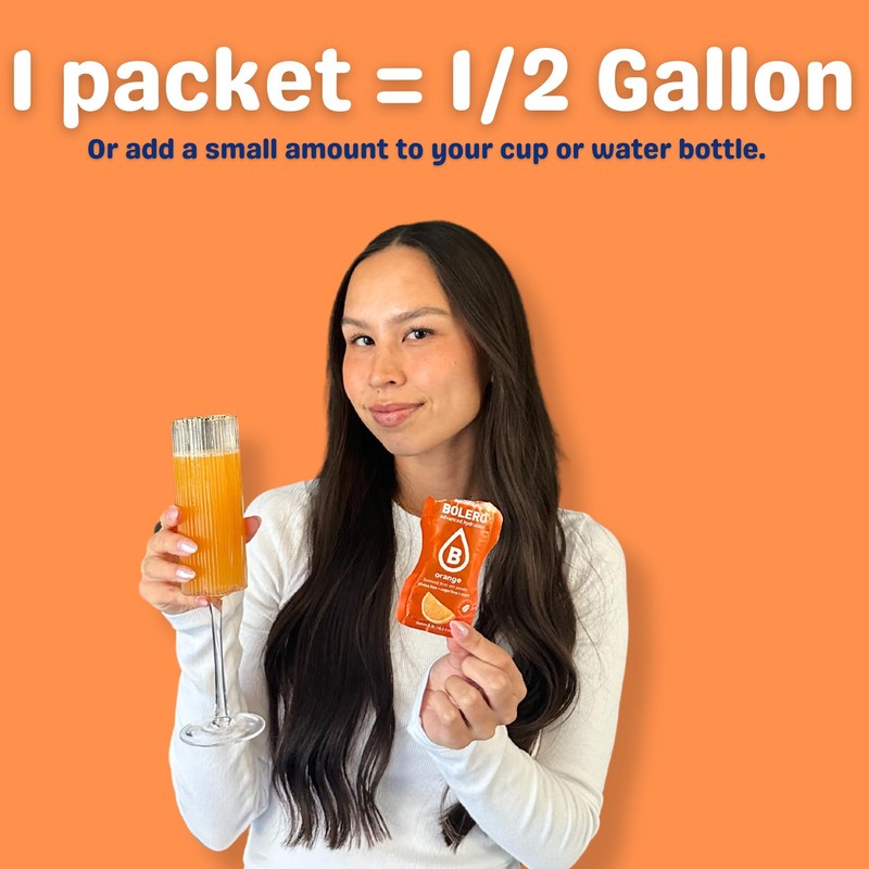BOLERO - Sugar Free Flavor Water Drink Mix Packets Variety