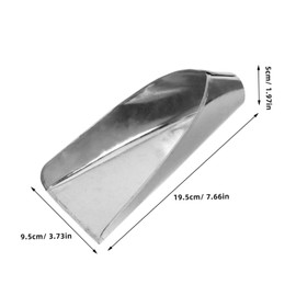 ULTECHNOVO Wide Mouth Kitchen Funnel Large Food Grade Metal Funnel for Efficient Food Packaging for Chicken Duck Fish More Easy Operation Accurate Measurement Tool for Home Shop