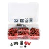 210Pcs Motorcycle Universal Fairing Bolt Kits, Aluminum Alloy M5 M6